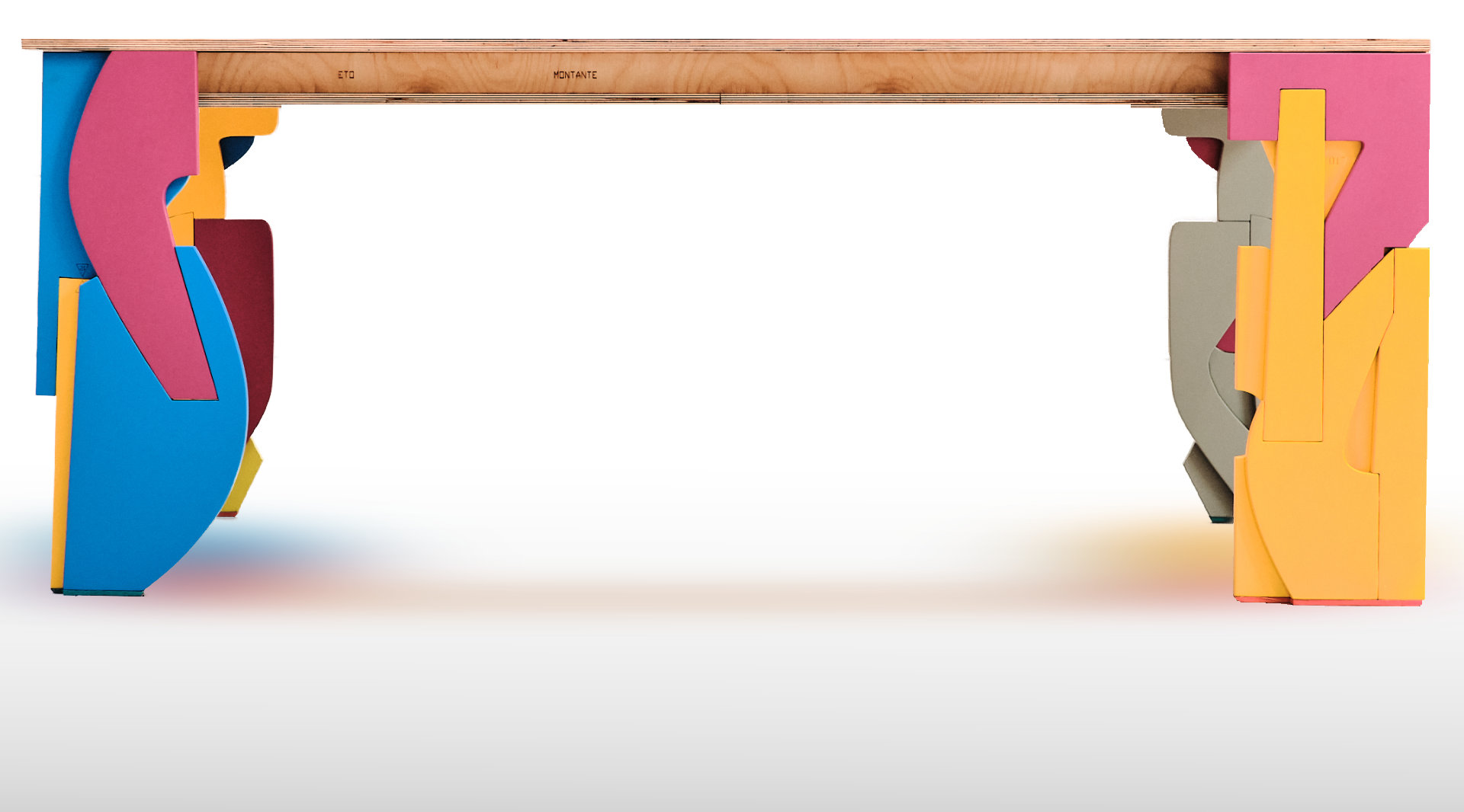 Furniture product design Alfabeto Series by Davide Vizzini